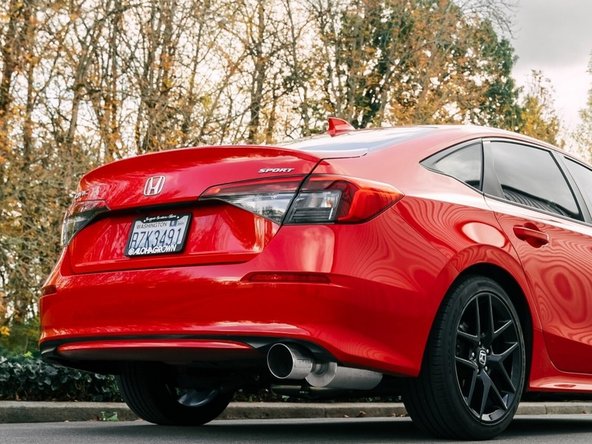 Start the vehicle to check for leaks or rattles. If none, then take a spin around the block for further verification. If you do find a leak or rattle, please inspect the exhaust further