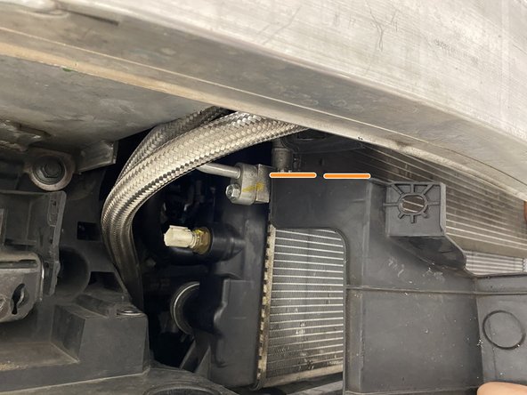 The section shown with the red arrow will fall away and is discarded after trimming