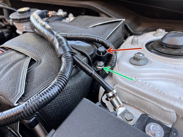 Skip to Step 6 if your car does not have battery blanket