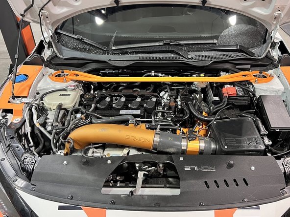 If you have a 27WON or aftermarket FSTB installed we suggest removing it at this time to create more space to get access to the back lower bracket. Use our install guide to remove your 27WON FSTB. This is not required but makes things easier