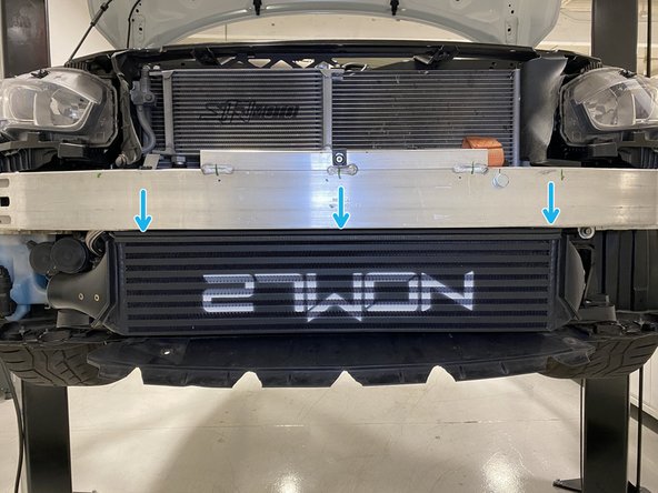 Place the OEM bracket over the top peg and align for the bolt