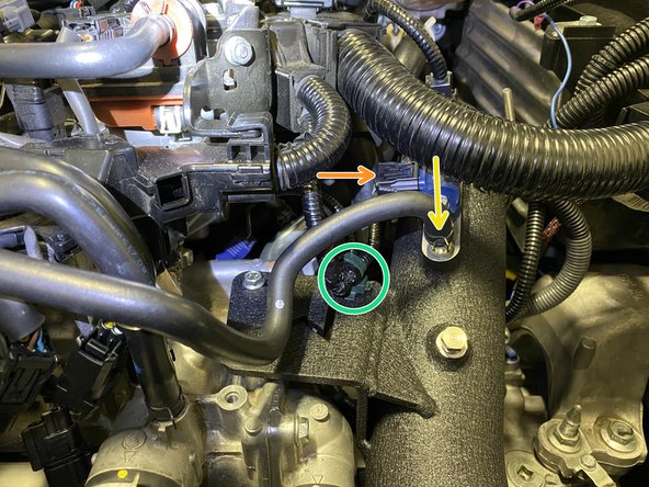 Connect the MAP sensor
