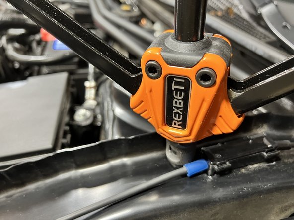 Use Riv Nut tool to install M5 Riv Nut