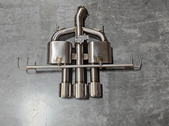 Note the orientation of the hanger bar tabs and the hangers themselves, this is extremely important