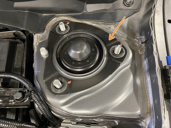 If equipped, remove the black metal plate