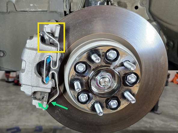 Watch your fingers here! This clip can come off with some force and potentially injure you