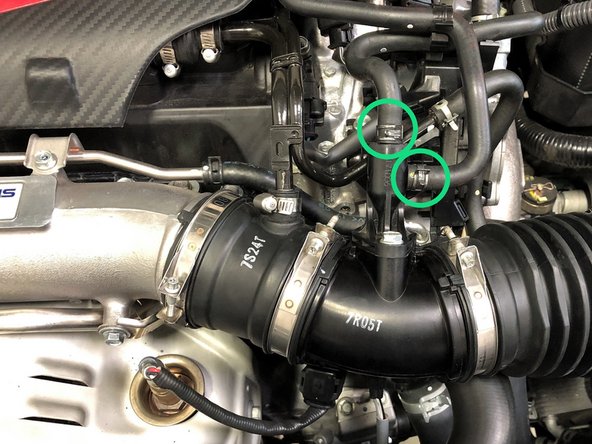OE Clamp is shown and cannot be reused
