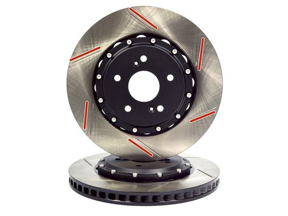 The 27WON BBK has directional brake rotors - therefore it is critical that the correct rotor is installed on the correct side of the vehicle