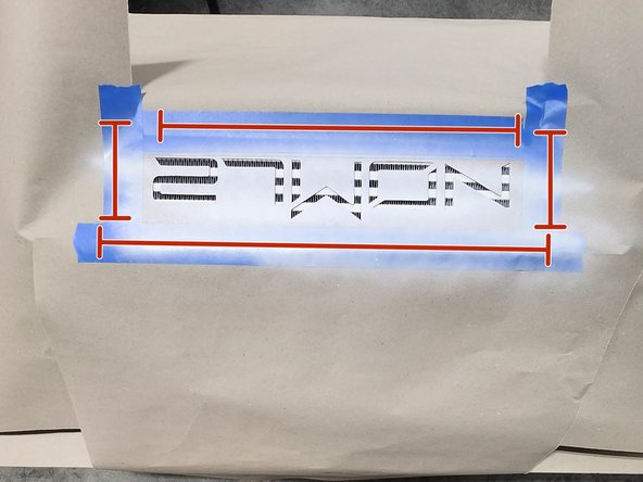 Allow sufficient time for the paint to dry before proceeding