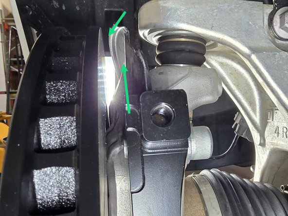 Check the clearance between the rotor and the dust shield