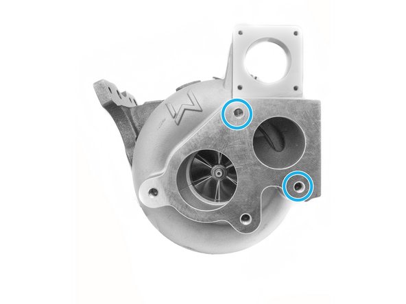 Use a 13mm and 12mm wrench to tighten the two nuts into each other