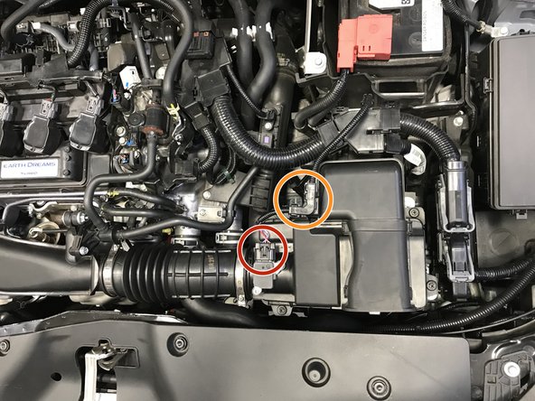 Disconnect the wiring harness from the MAF Sensor