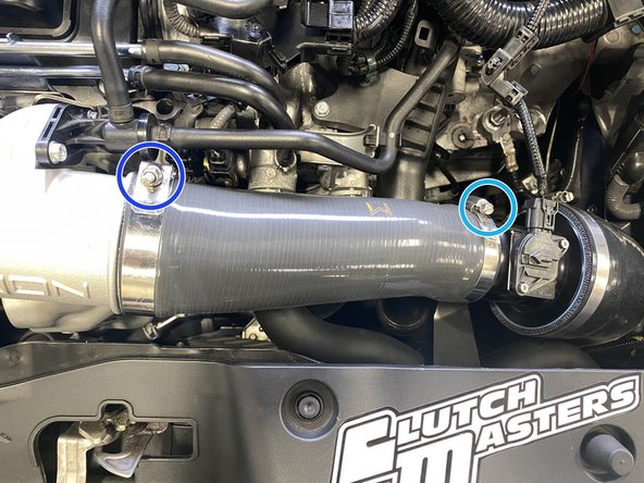 Place the clamps on the 27WON coupler before installing on the vehicle