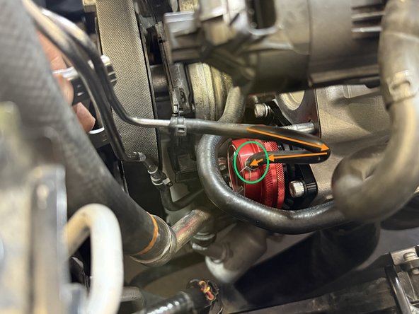 Re-attach vacuum line onto your new 27WON BPV