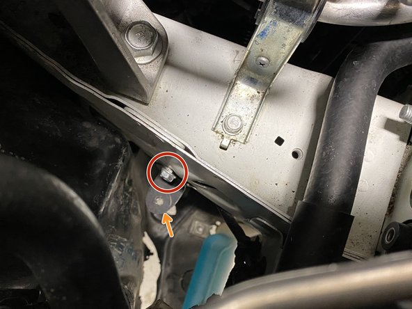 Remove black bracket