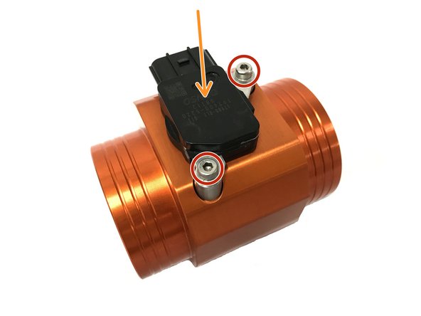 Use a 3mm Allen Key to remove the socket cap bolts from the MAF housing