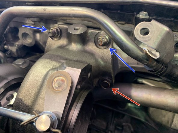 It is highly recommended to use anti-seize on these nuts and bolts