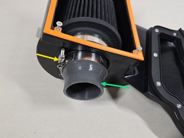 Remove the airbox from the engine bay