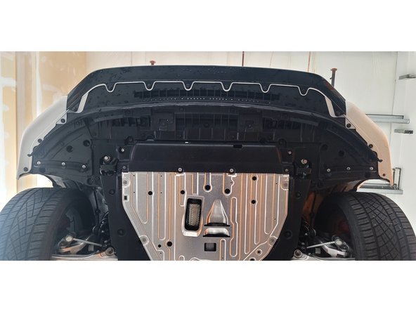 Use 10mm socket and ratchet to remove two (2) M6 bolts