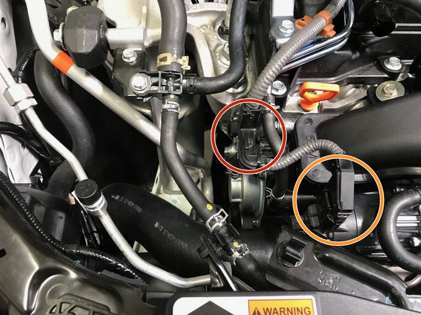 Install the wiring harness back onto the bracket