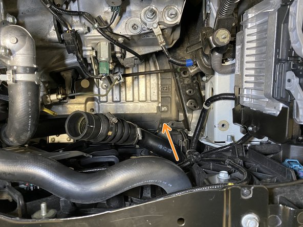 Remove the two (2) bolts using a 10mm socket &amp; ratchet