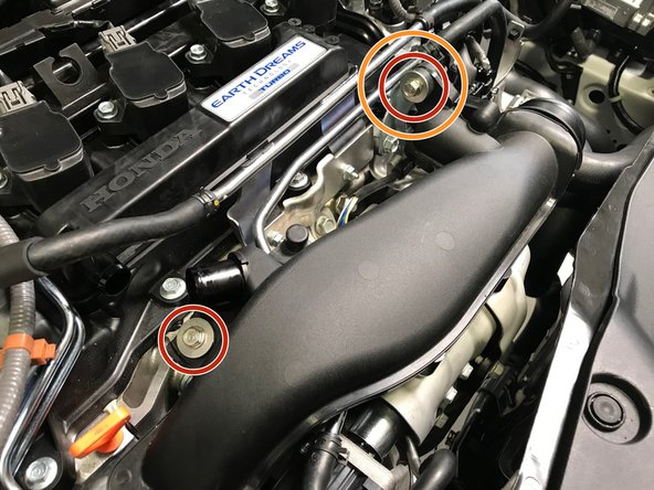 Use a 10mm socket &amp; ratchet to remove the two (2) TIP mounting bolts