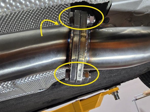 Perfect alignment of the flanges is recommended. Even 1mm of misalignment can cause a big fitment issue at the rear of the car