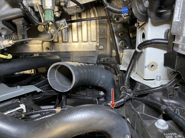 Silicone orientation should match close to shown, but will be adjusted once the cold pipe is installed