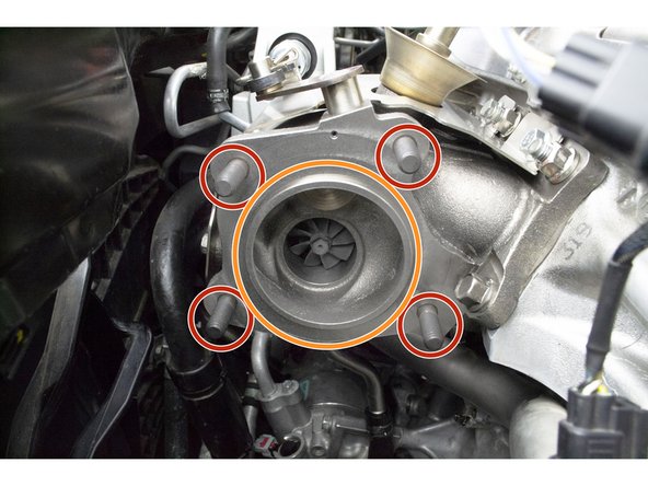 This step shown on bench for clarity