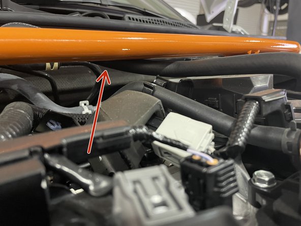 If you earlier removed the 27WON FSTB from your car, skip to next step