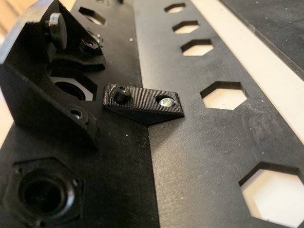 Pictured with and without the latch plate from the optional seal kit.