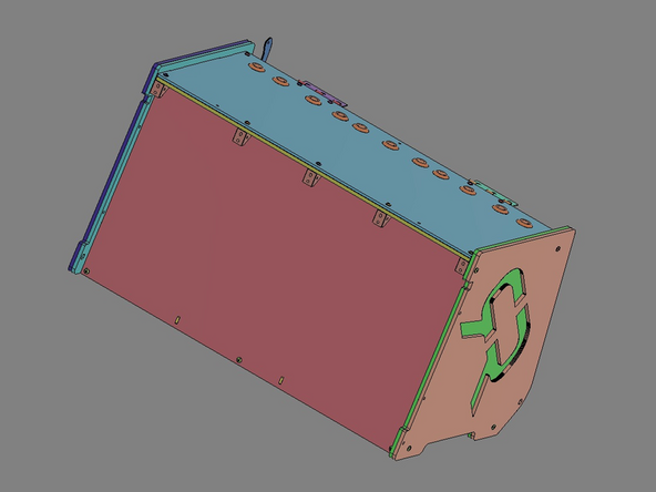 IMG 1 - Locate the Top Assembly, the Top Reinforcement Bar and x7 TF Screws.