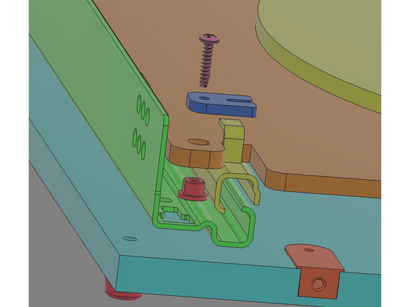 Slowly push the Tray Assembly &amp; Glide top rails back into the box.