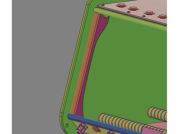 IMG 1 - This image shows one of the Vertical Seal installed.