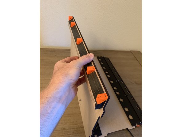 If you think you may wish to wall mount your Repbox at some point we recommend assembling in the &quot;hook&quot; fashion shown in pic 3 so you have the option to easily wall mount later on. This is purely an aesthetic choice and will not compromise the overall integrity of the box.