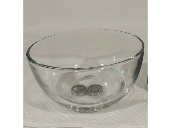 Due to variance in supply, sometimes sets of bearings may come with more excessive grease packing than others. This is completely normal. Given that this is a low speed, weight application this is not necessary and any excess grease should be wiped off or soaked in degreaser / alcohol prior to assembly.