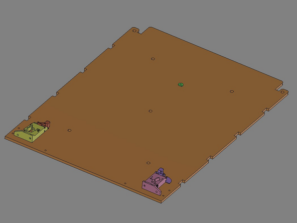 Flip the Tray Assembly over with the Turntable facing DOWN.