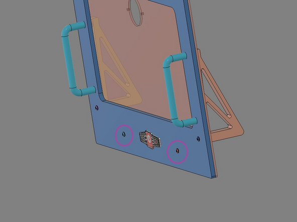 IMG 1 - Locate x2 16mm TF Screws and x2 Brackets.