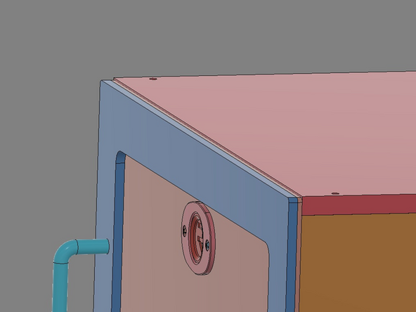 IMG 1 - If the Drawer Front Assembly isn't aligned with the Top, it can be adjusted.