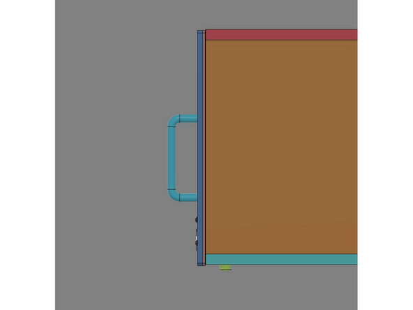 IMG 2 - Pull open the drawer and slowly tighten the screw at the top of the Alignment Bracket (highlighted in Green).