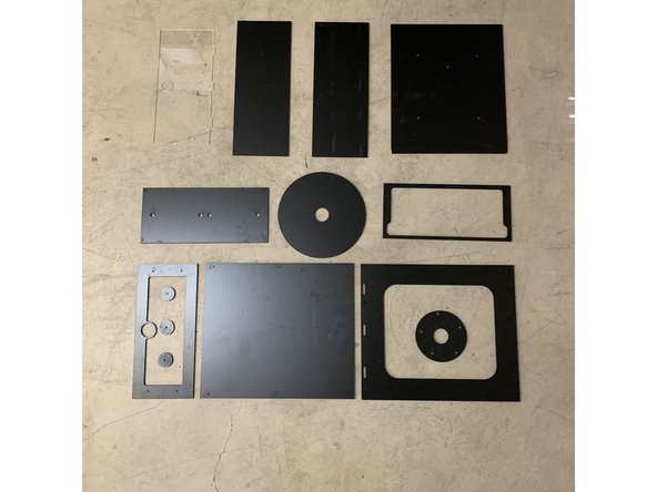 These next pages are provided to help you identify the panel parts and their orientation.