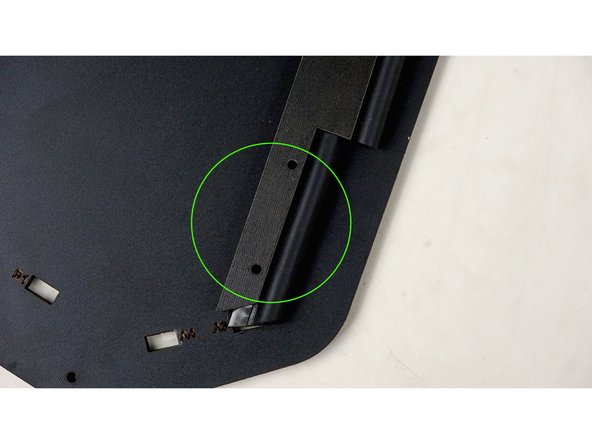 Place the seal bar over the rivnuts.  The holes in the seal bar should fit over the rivnuts.