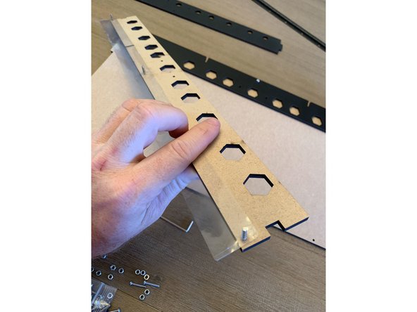 Take care removing the punch outs. DO NOT USE A SHARP EDGE FOR THIS  Accidentally cutting or scoring in the wrong location can make it easier for the vinyl to tear. For best results press lightly on the score with a blunt object like the hex key to get it started. Once through the cut you can use your fingers to slowly pull the rest out.