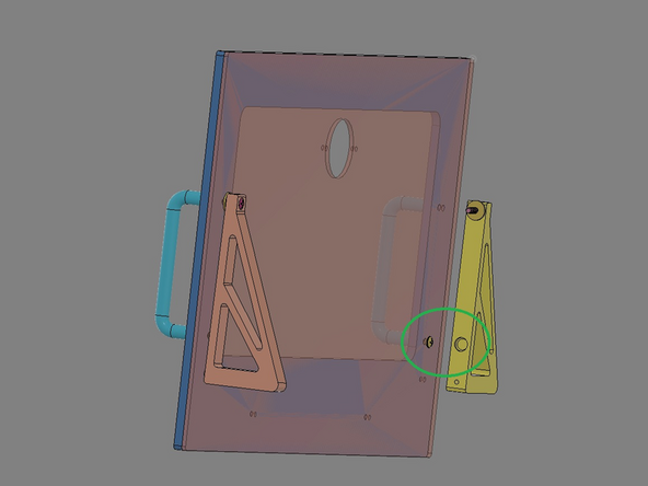 IMG 1 - Locate x2 Alignment Brackets, x2 Brackets, x2 Bracket Spacer, x4 16mm TF Screws and the two remaining Handle Screws.