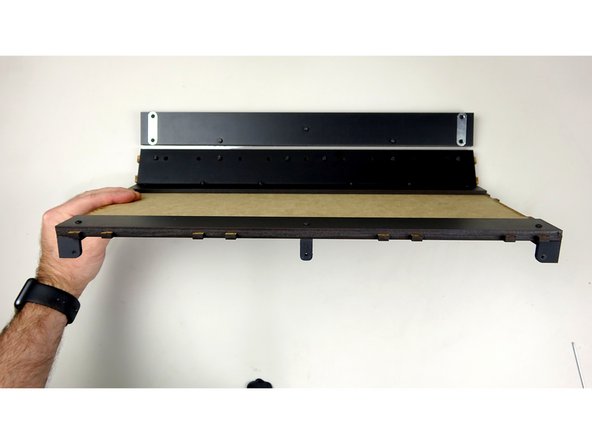 Take a look at the last image. Your assembly should look like this at this stage. Take note of panel orientations and positions of brackets.