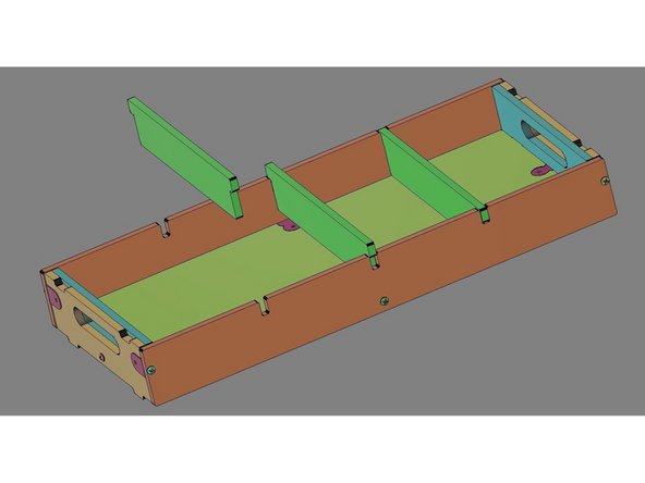 IMG 1 - The kit provides x3 Spacer Ribs. They are a slip-fit into the notches on the Panels.