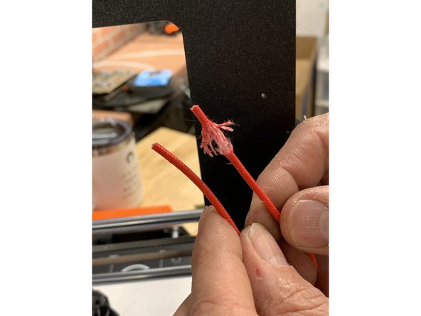 The stock heater cartridge wires have a red woven jacket over the the insulation that must be removed prior to use with this splice connector. You can easily do so with a razor or wire strippers. It is important that you DO NOT CUT/STRIP THE WHITE SILICONE INSULATION BENEATH the red woven jacket. REMOVE ONLY THE OUTERMOST woven JACKET.