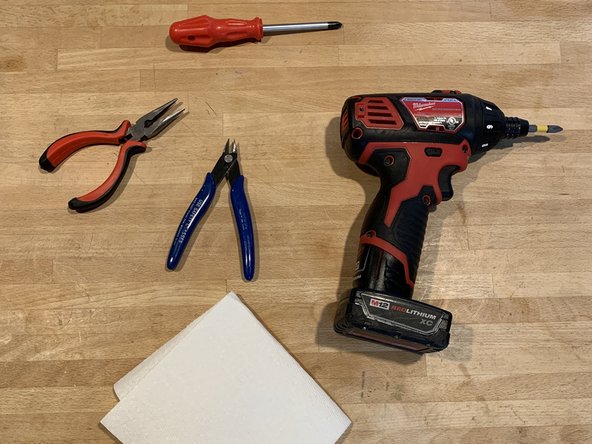 As of version 2.2 a phillips head screw driver is all you should need to assemble your RepBox. However you may find having some of the following optional tools handy also: