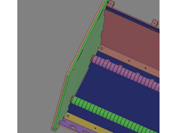 NOTE: - These images will vary based upon the version being built, but will be assembled in the same way.