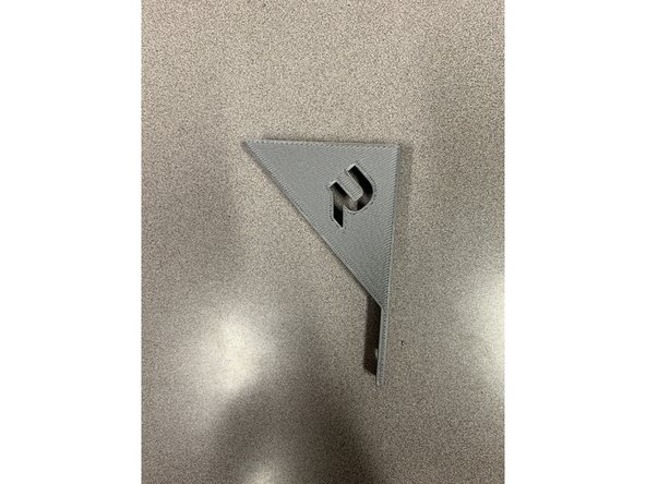 If desired we've included a 3D printed Screen angle adjustment. Simply remove the screws and T-nuts holding the existing control screen in place and mount the bracket to the frame.